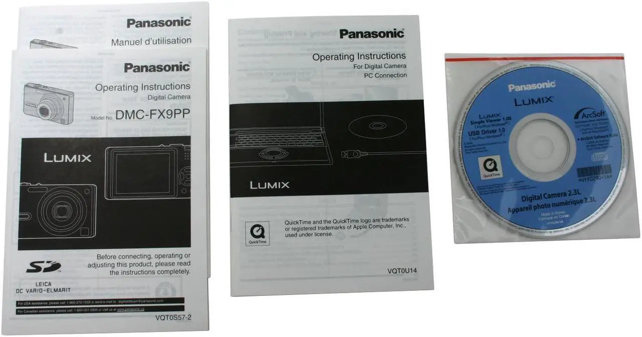 Alt view image 8 of 9 - Panasonic DMC-FX9K Black 6.0 MP 3X Optical Zoom Digital Camera
