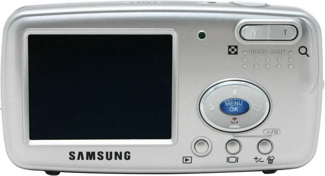 Alt view image 5 of 9 - SAMSUNG DIGIMAX-UCA505 Silver 5.0 MP Digital Camera With 2.0" TFT LCD