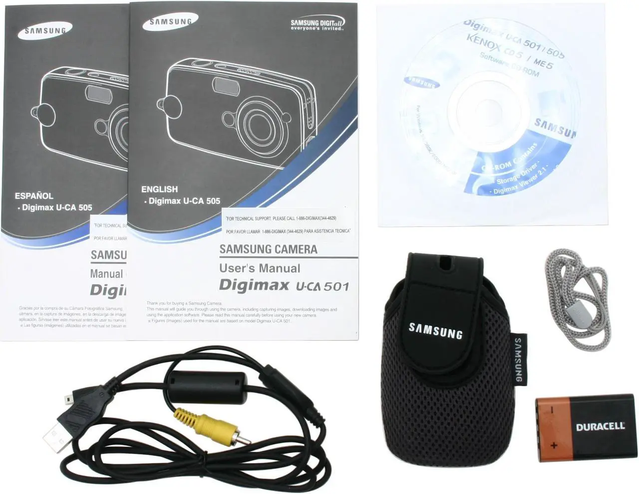 Alt view image 8 of 9 - SAMSUNG DIGIMAX-UCA505 Silver 5.0 MP Digital Camera With 2.0" TFT LCD
