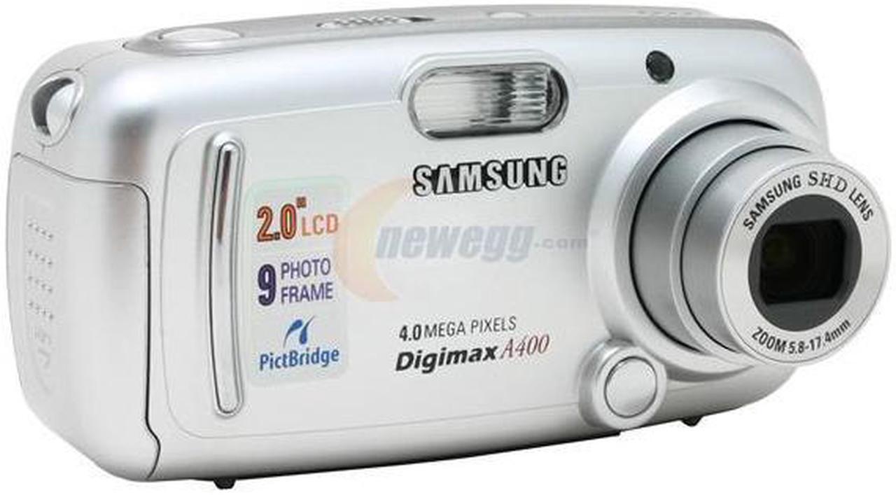 Main image of SAMSUNG DigiMax-A400 Silver 4.0 MP 3X Optical Zoom Digital Camera With 3x Optical Zoom and 2.0" TFT LCD