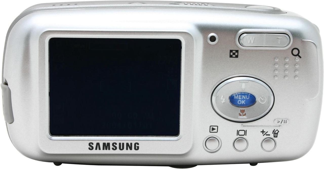 Alt view image 5 of 9 - SAMSUNG DigiMax-A400 Silver 4.0 MP 3X Optical Zoom Digital Camera With 3x Optical Zoom and 2.0" TFT LCD