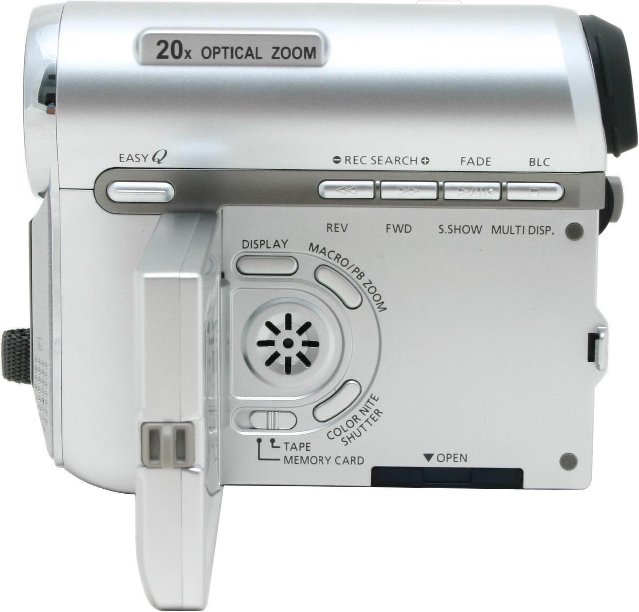 Alt view image 4 of 10 - SAMSUNG SC-D353 1/6" CCD 2.5" 112K LCD 20X Optical Zoom MiniDV Camcorder