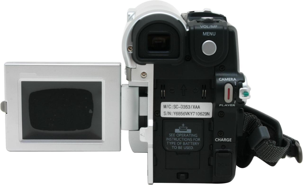 Alt view image 5 of 10 - SAMSUNG SC-D353 1/6" CCD 2.5" 112K LCD 20X Optical Zoom MiniDV Camcorder