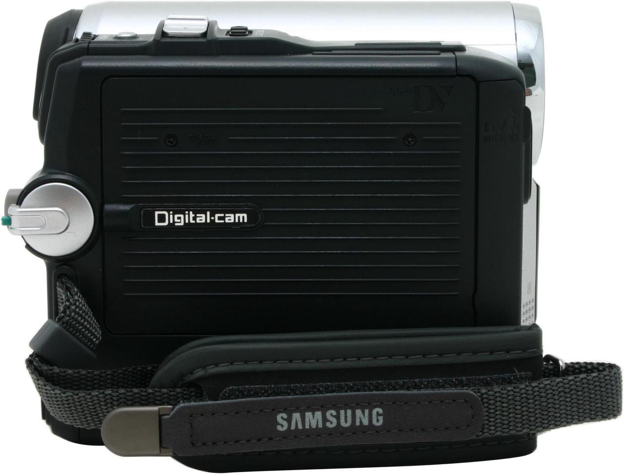 Alt view image 6 of 10 - SAMSUNG SC-D353 1/6" CCD 2.5" 112K LCD 20X Optical Zoom MiniDV Camcorder