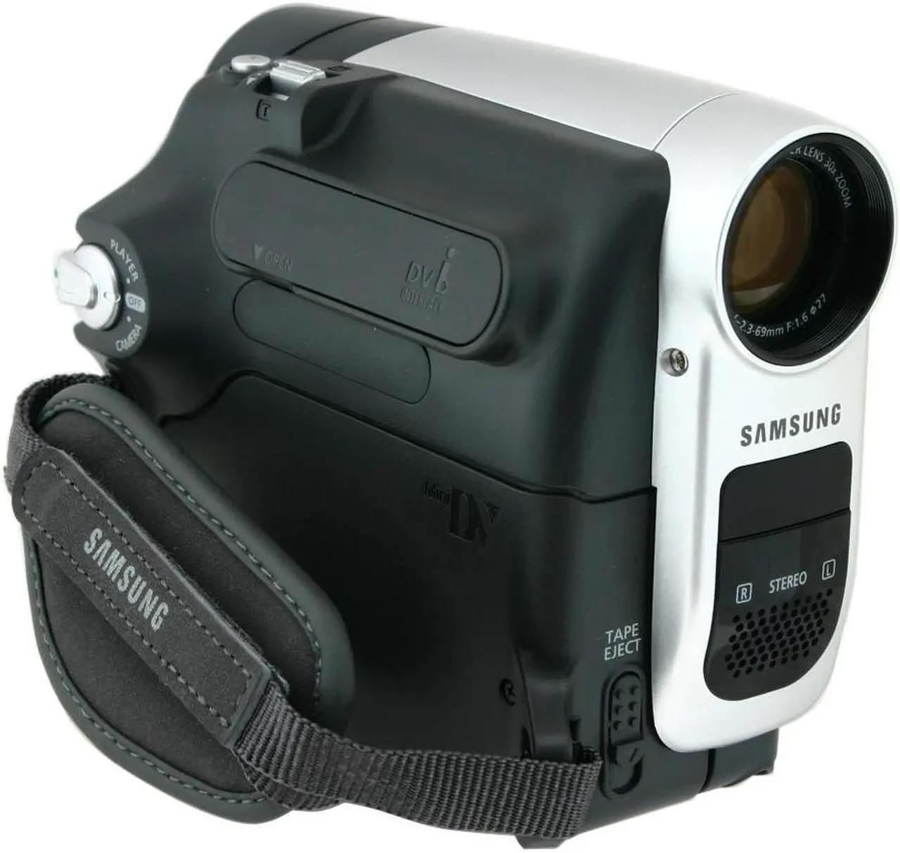 Alt view image 2 of 11 - SAMSUNG SC-D363 CCD 2.5" 112K LCD LCD 30X Optical Zoom MiniDV Camcorder
