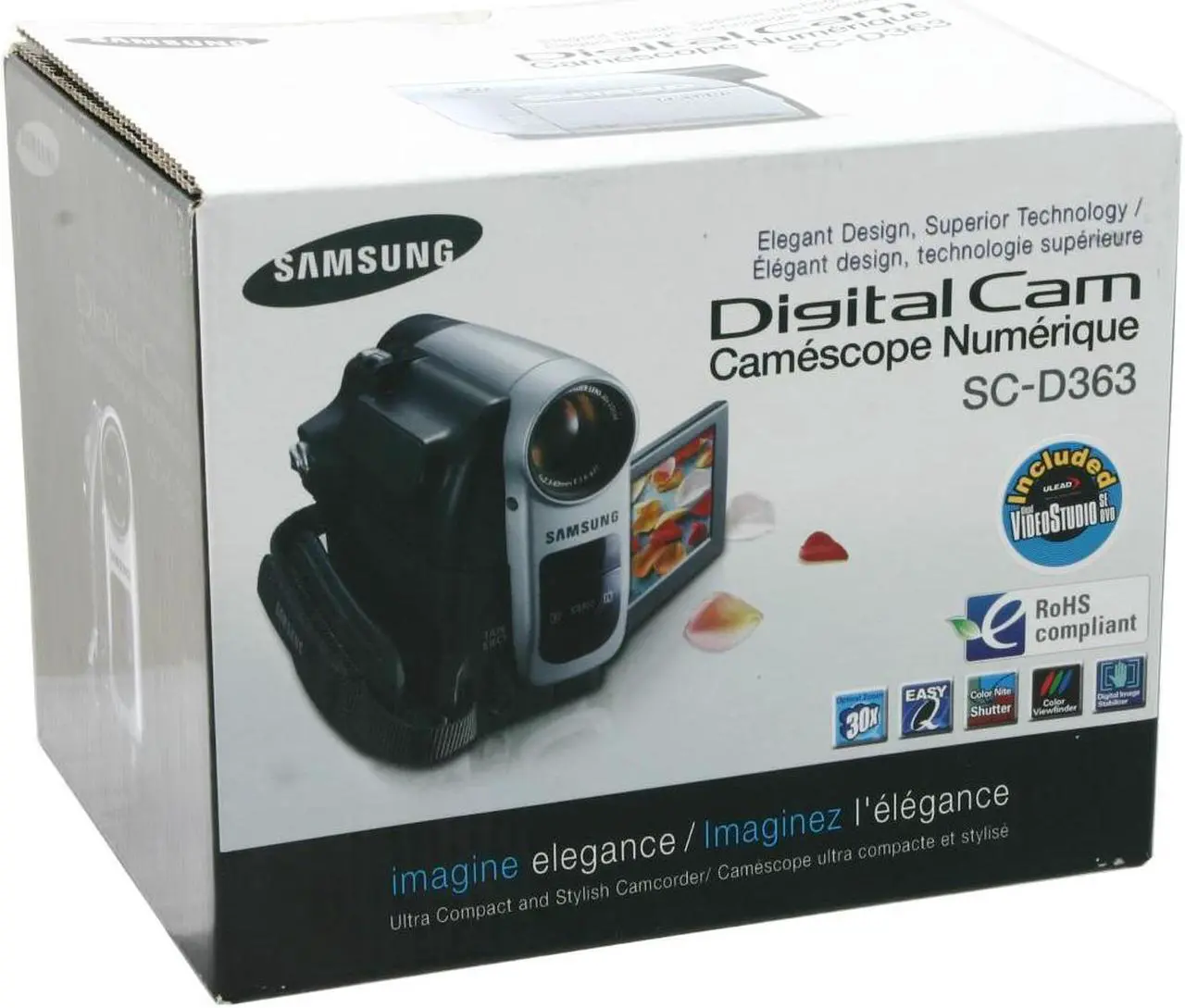 Alt view image 11 of 11 - SAMSUNG SC-D363 CCD 2.5" 112K LCD LCD 30X Optical Zoom MiniDV Camcorder