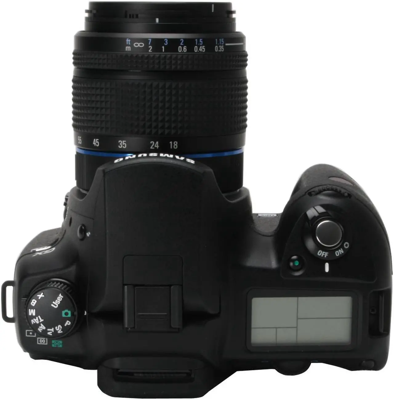 Alt view image 6 of 9 - SAMSUNG GX10 Black 10.2 MP  Digital SLR Camera - Body Only
