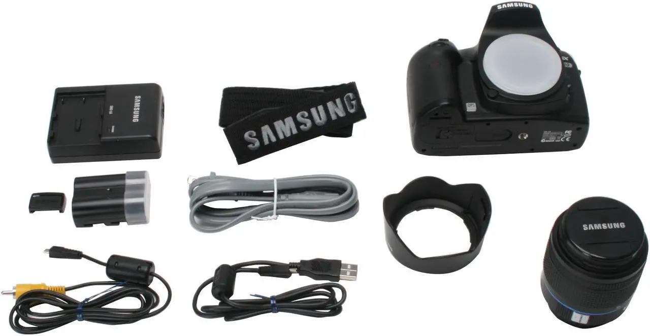 Alt view image 7 of 9 - SAMSUNG GX10 Black 10.2 MP  Digital SLR Camera - Body Only
