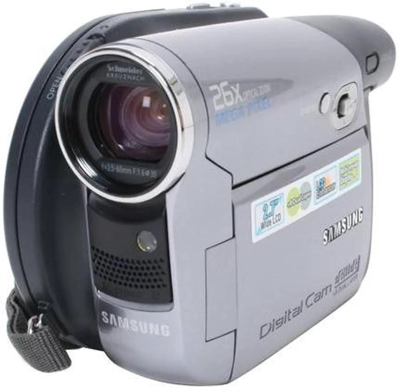 Main image of SAMSUNG SC-DC575 Silver 2.7"LCD 26X Optical Zoom DVD Digital Camcorder