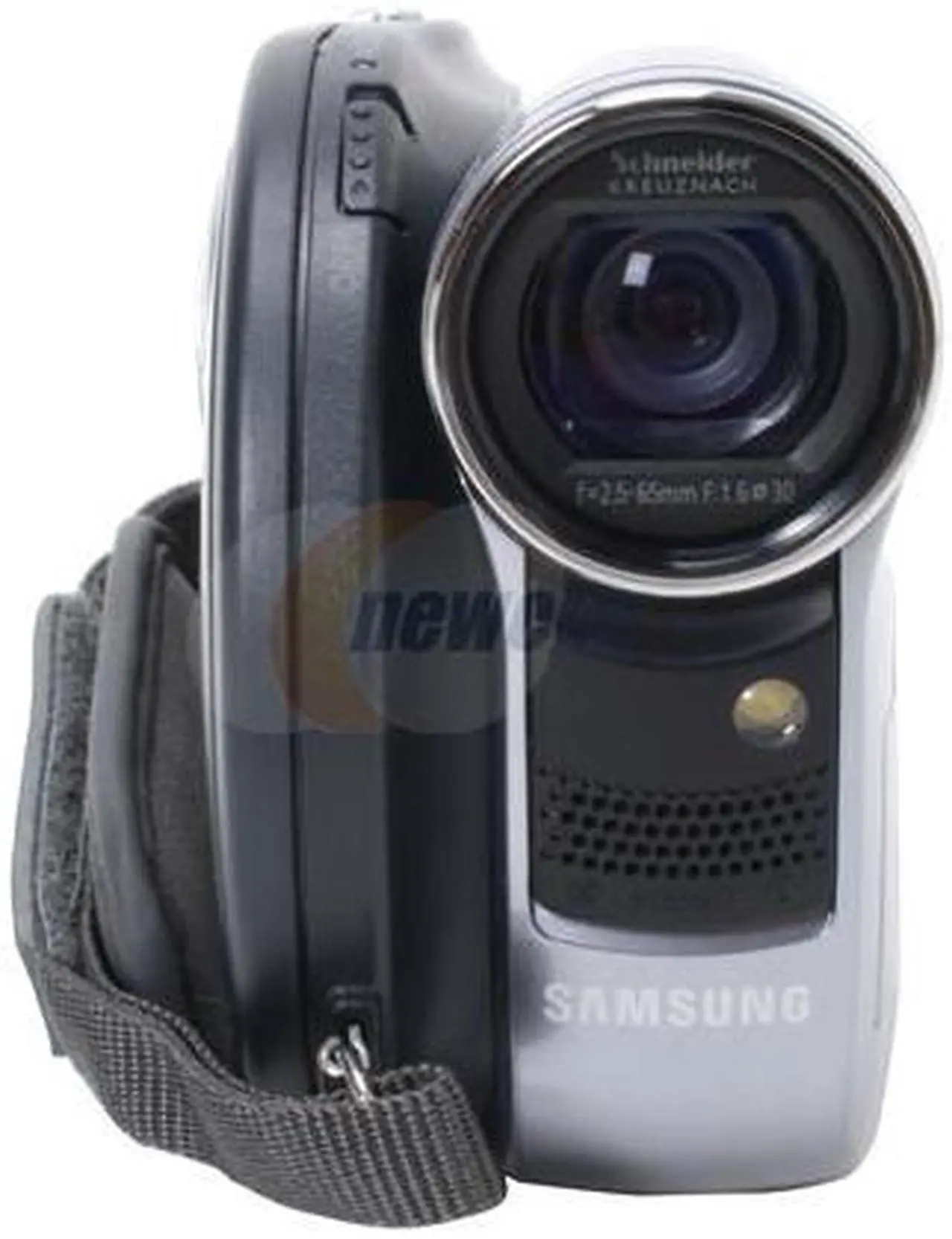 Alt view image 2 of 13 - SAMSUNG SC-DC575 Silver 2.7"LCD 26X Optical Zoom DVD Digital Camcorder