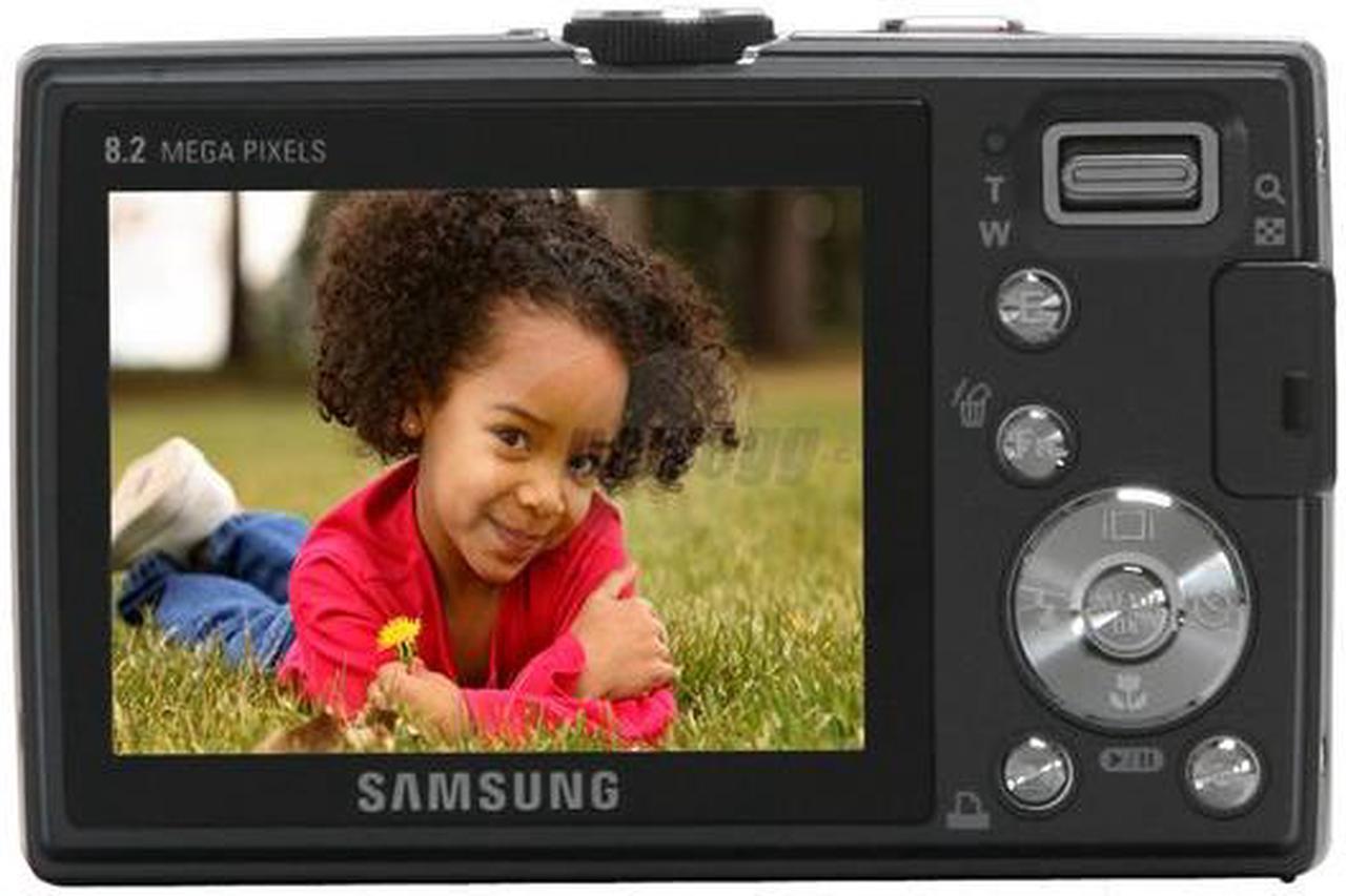 Alt view image 4 of 11 - SAMSUNG L100 Red 8.2 MP 3X Optical Zoom Digital Camera