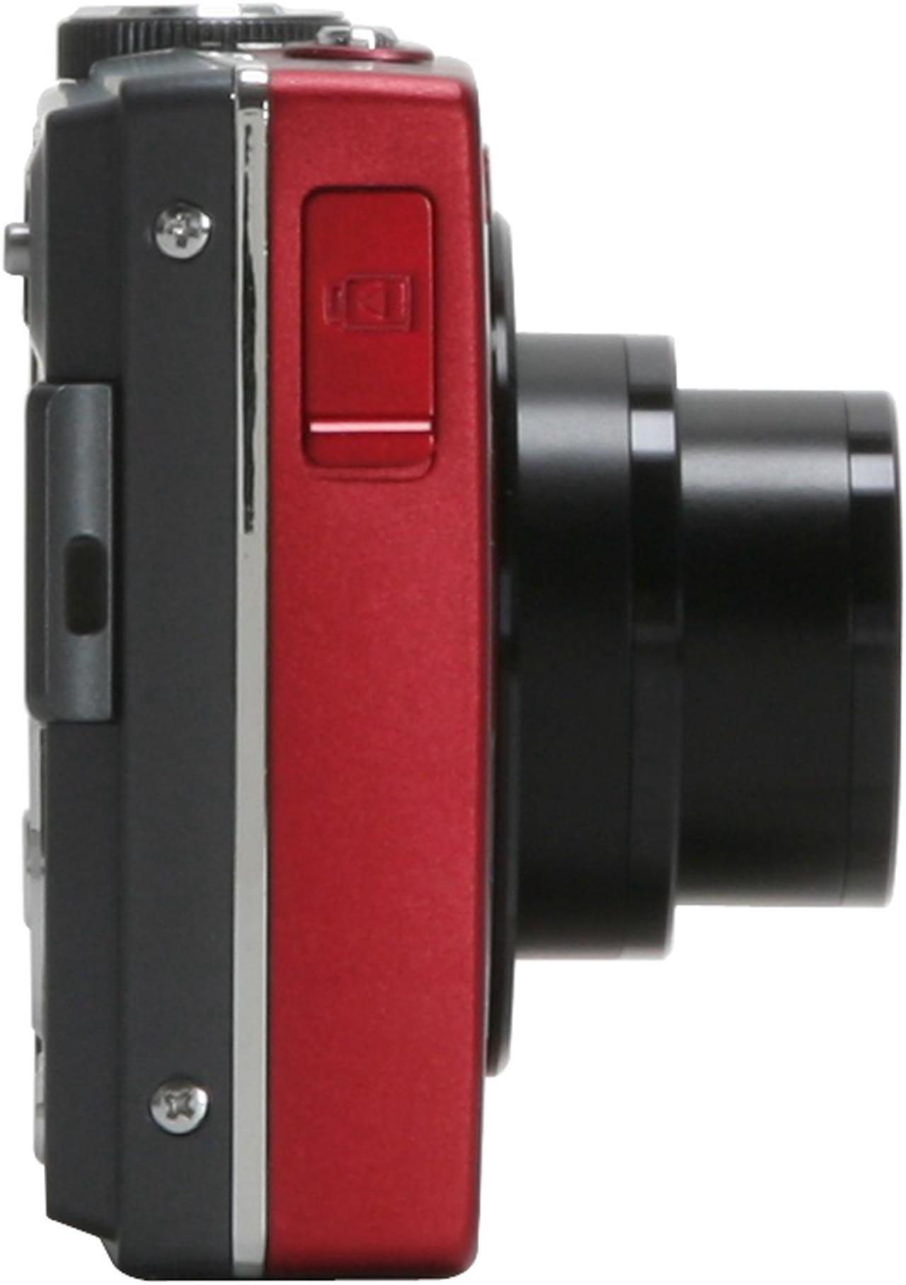 Alt view image 6 of 11 - SAMSUNG L100 Red 8.2 MP 3X Optical Zoom Digital Camera