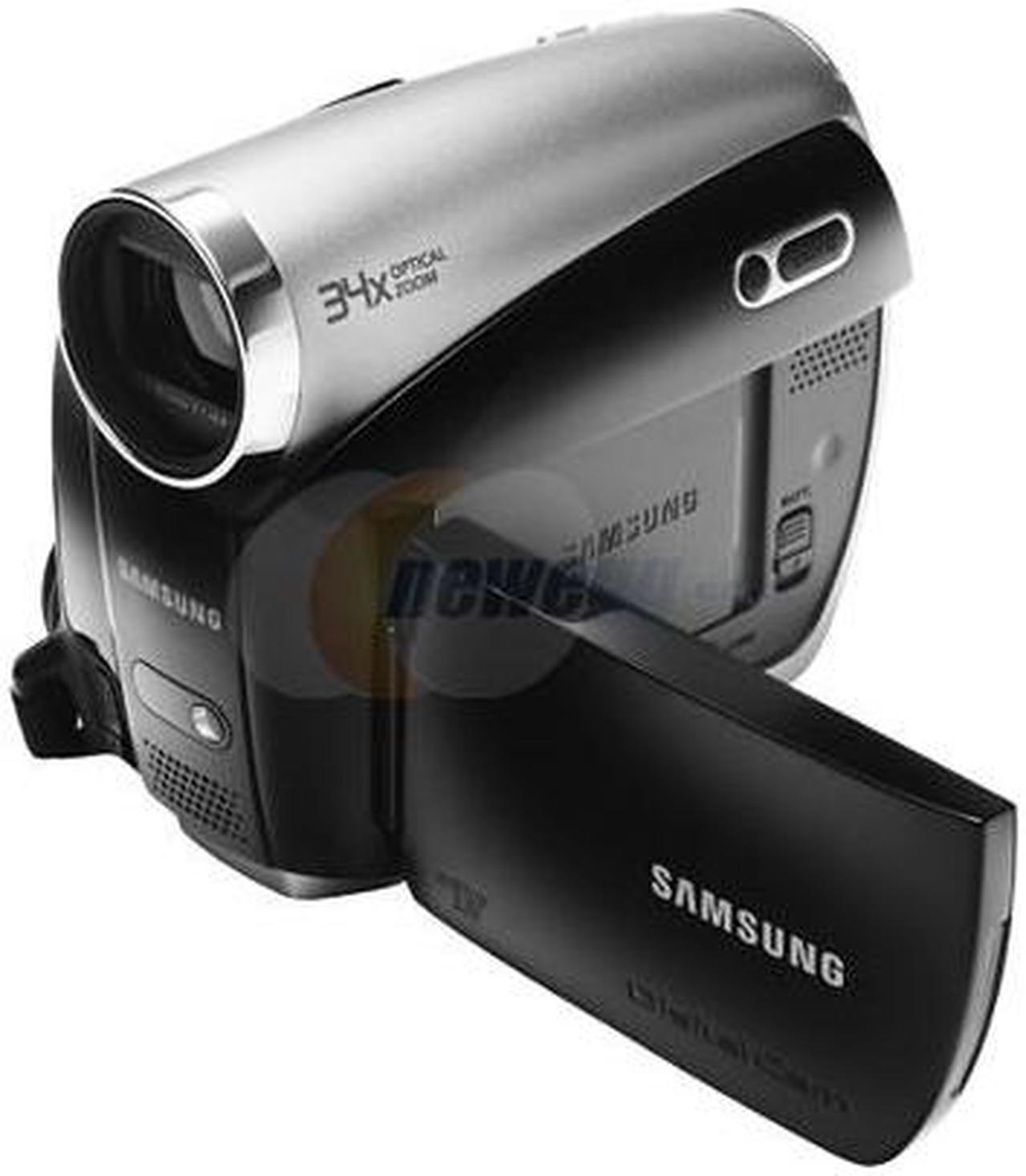Main image of SAMSUNG SC-D382 Black 1/6" CCD 2.7" Wide LCD LCD 34X Optical Zoom MiniDV Camcorder