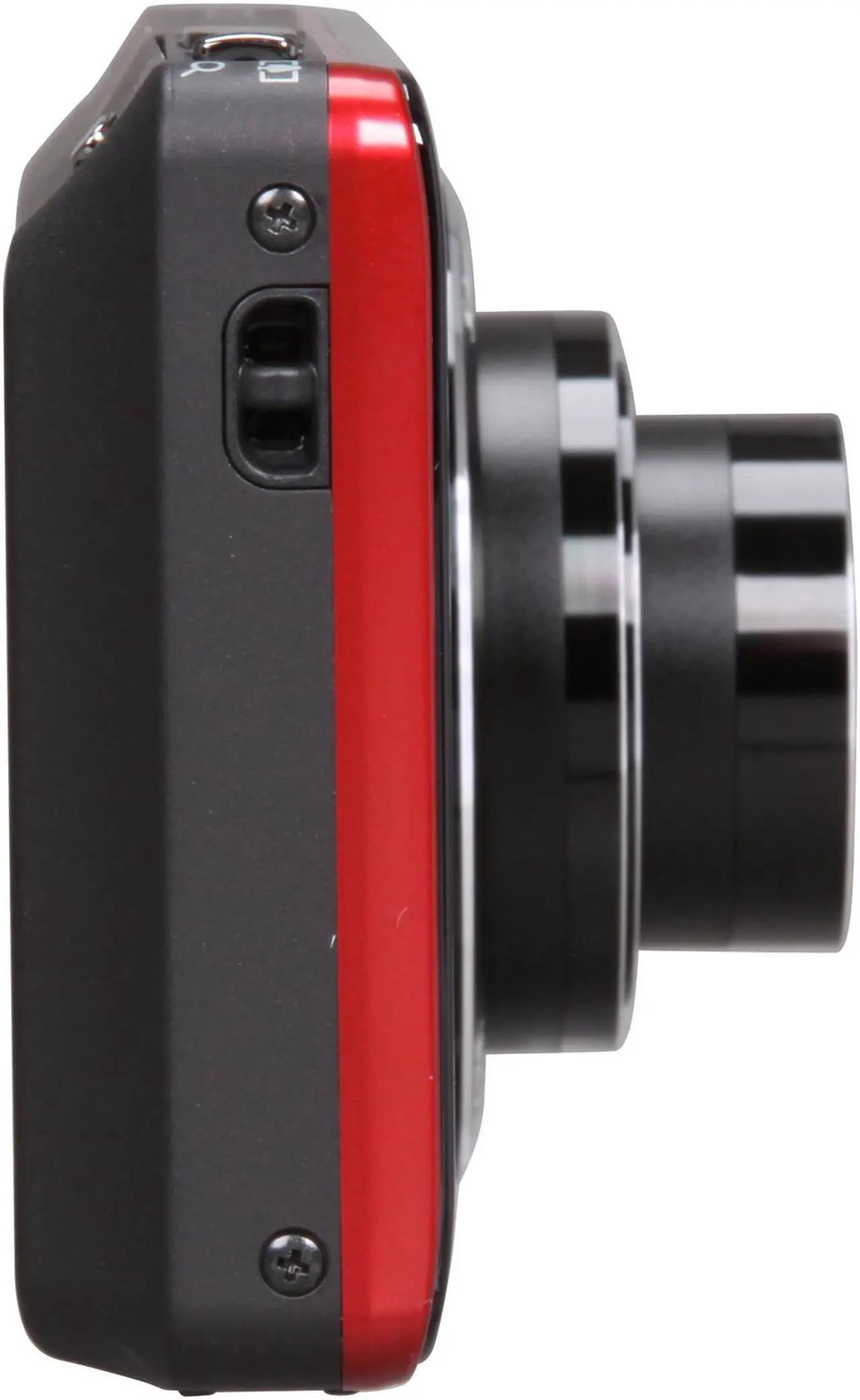 Alt view image 9 of 14 - SAMSUNG DualView TL220 Black/Red 12.2 MP 4.6X Optical Zoom 27mm Wide Angle Digital Camera