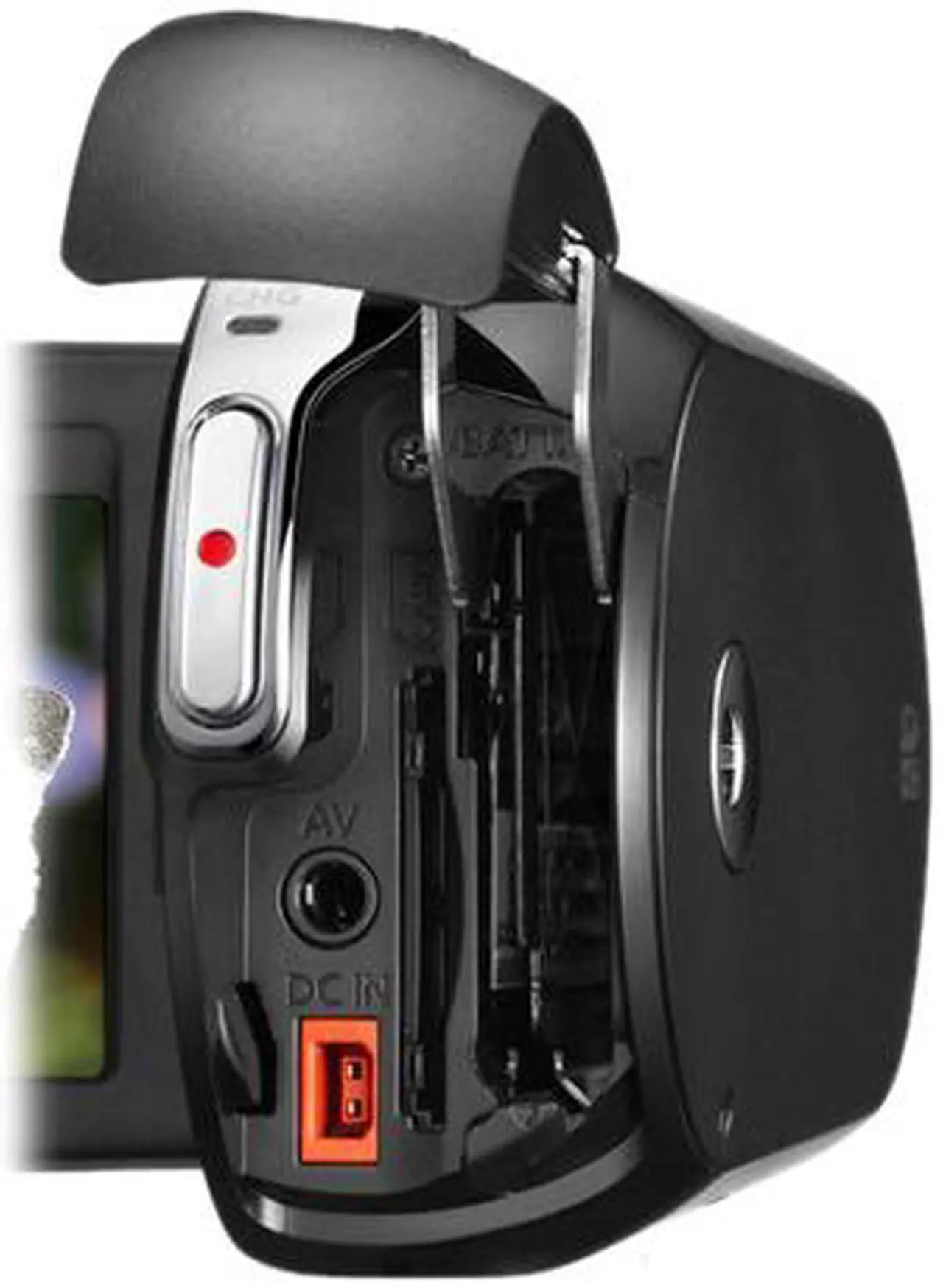 Alt view image 7 of 8 - SAMSUNG SMX-C10 Black-Red 1/6" CCD 2.7" 230K LCD 10X Optical Zoom Compact SD Camcorder