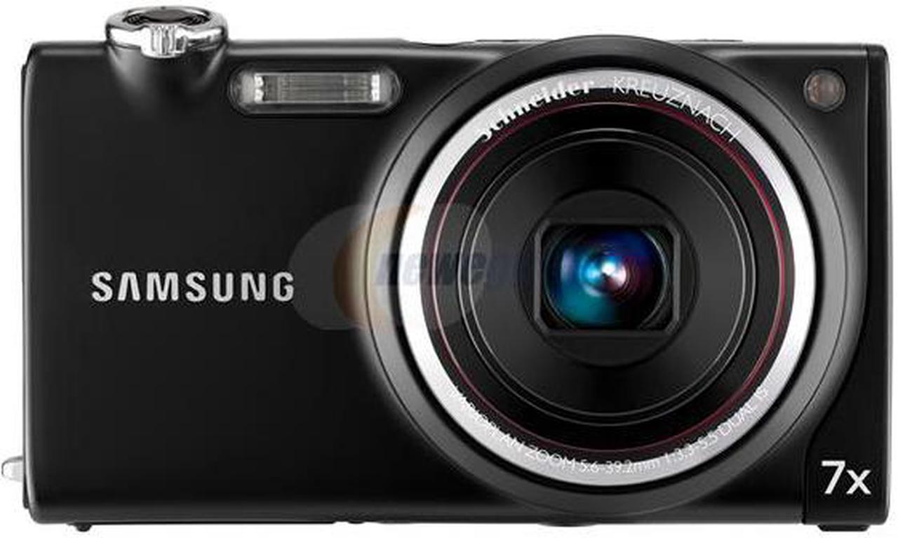 Alt view image 5 of 7 - SAMSUNG CL80 Black 14 MP 7X Optical Zoom Digital Camera