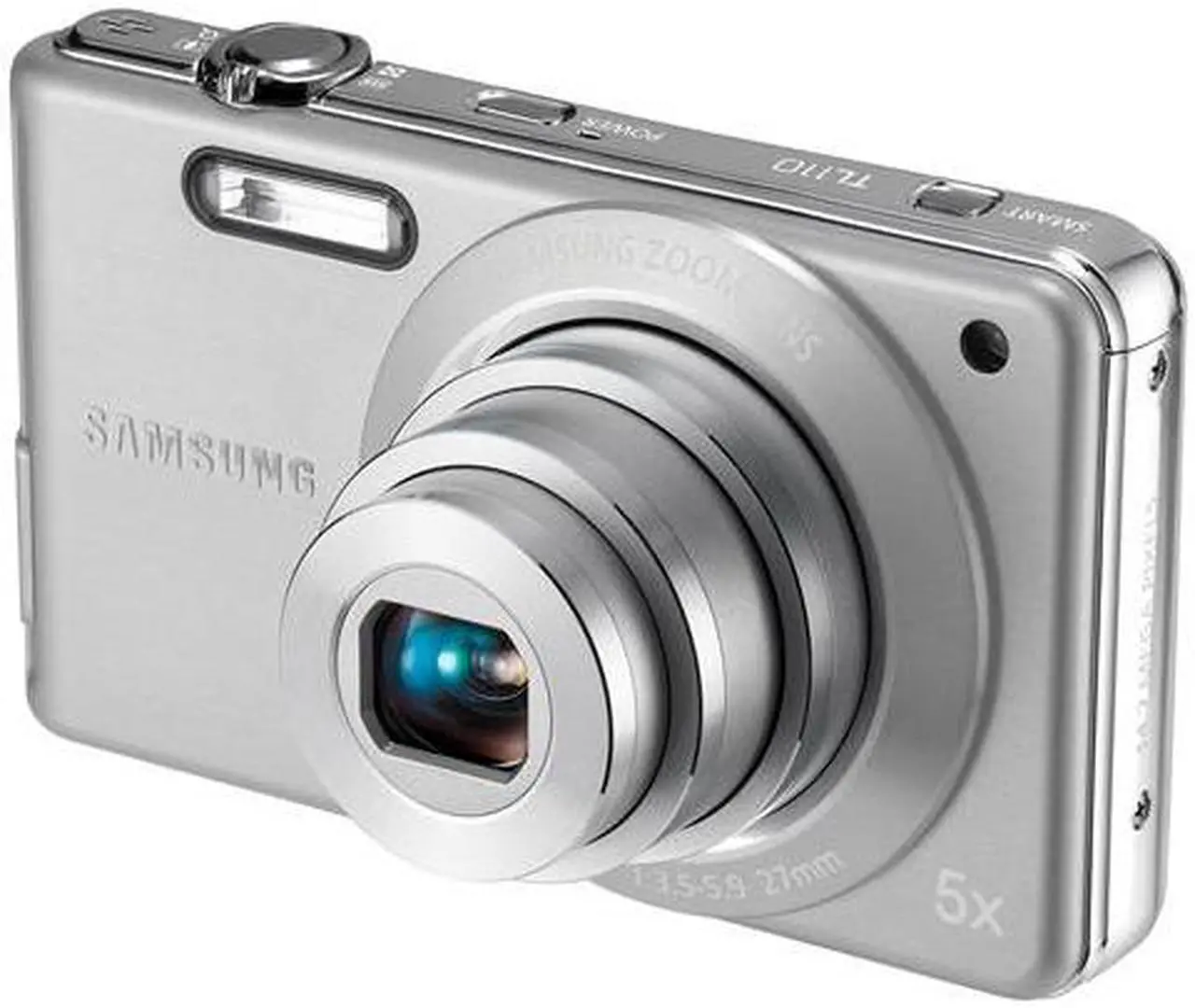 SAMSUNG TL110 Silver 14.2 MP 27mm Wide Angle Digital Camera