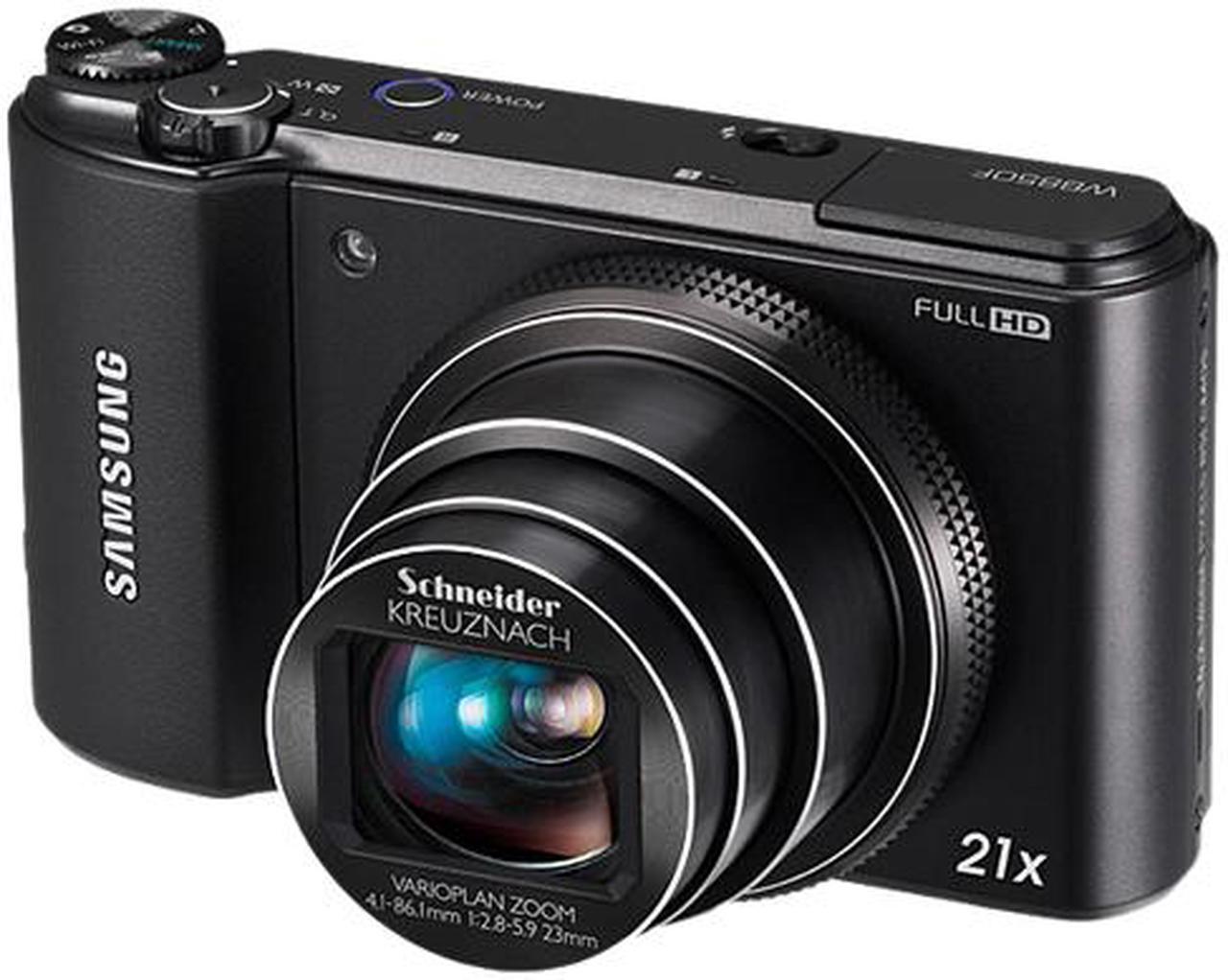 Main image of SAMSUNG WB850F Black 16 MP 21X Optical Zoom 23mm Wide Angle Digital Camera