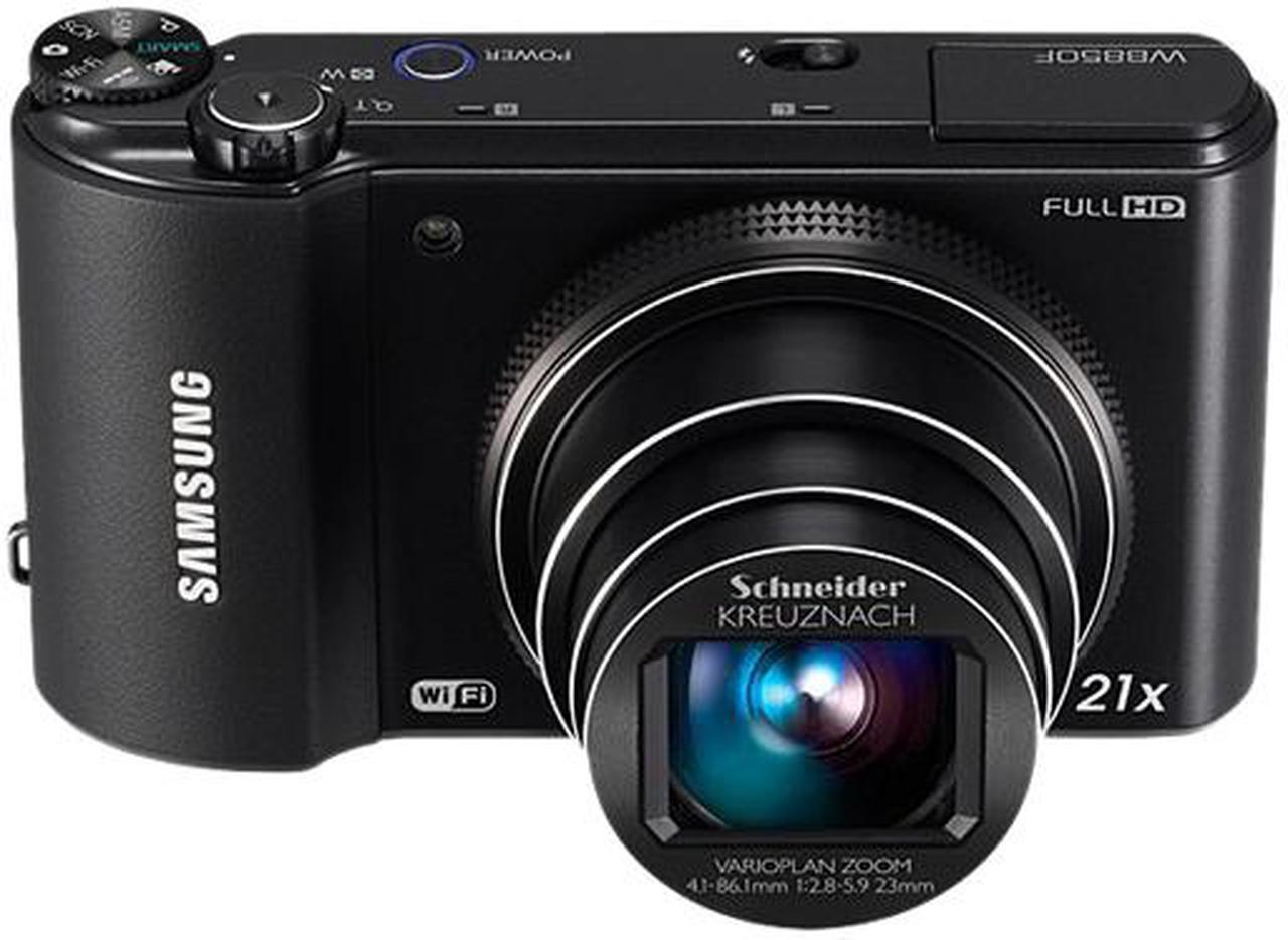 Alt view image 2 of 7 - SAMSUNG WB850F Black 16 MP 21X Optical Zoom 23mm Wide Angle Digital Camera