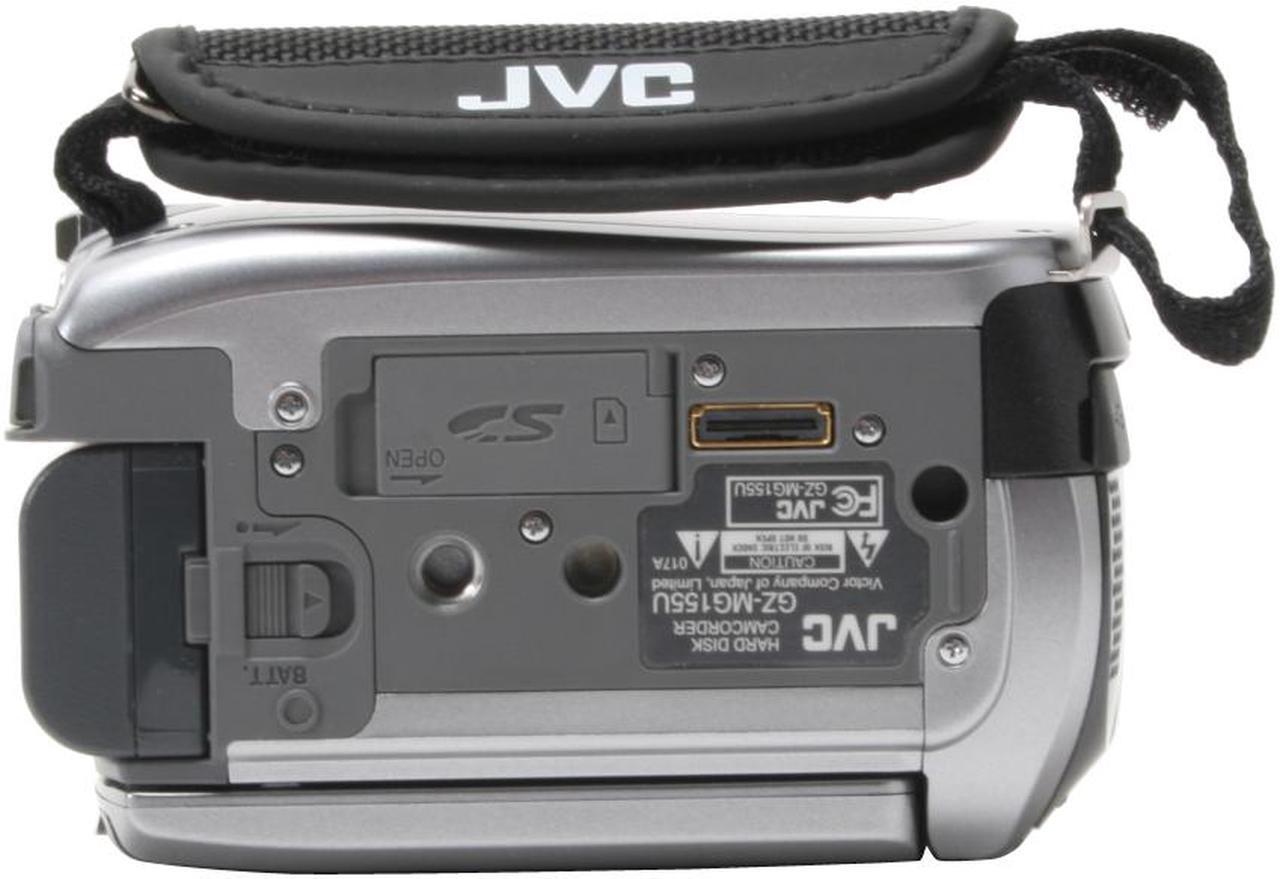 Alt view image 9 of 14 - JVC GZ-MG155 Black&Silver 1.07MP 32X Optical Zoom 30GB Hard Disk Drive Digital Camcorder