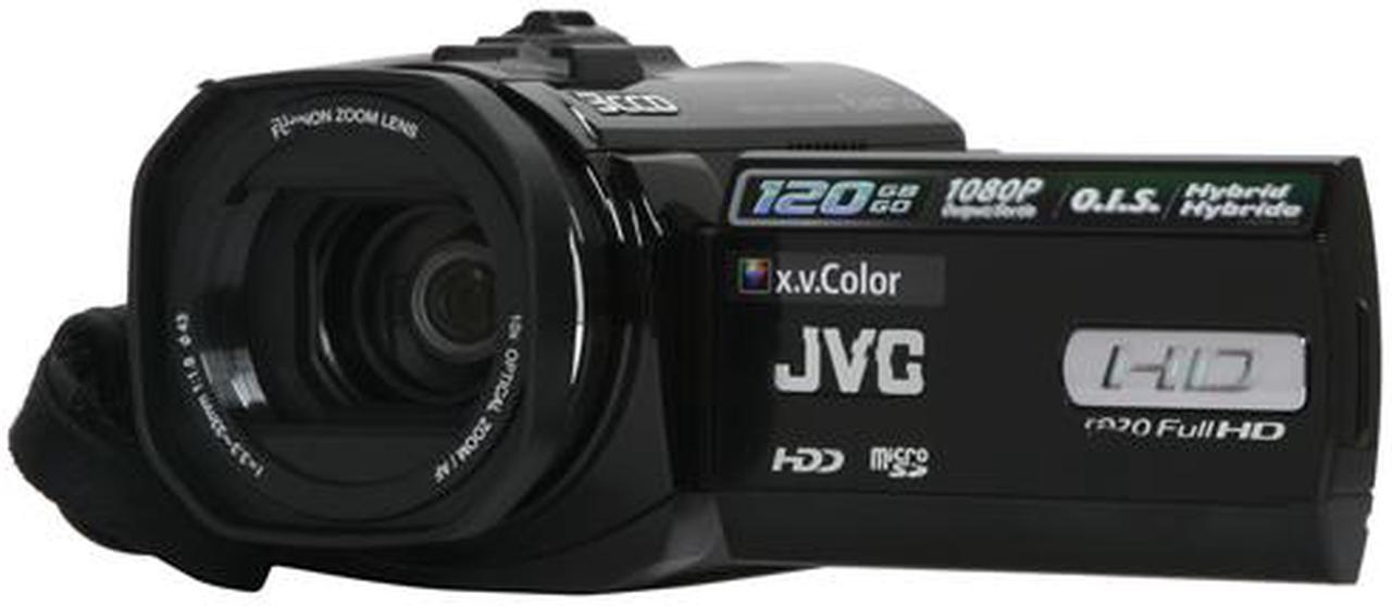 Main image of JVC Everio GZ-HD6 Black 3CCD 2.8" LCD 10X Optical Zoom 120GB Hard Drive High Definition Camcorder