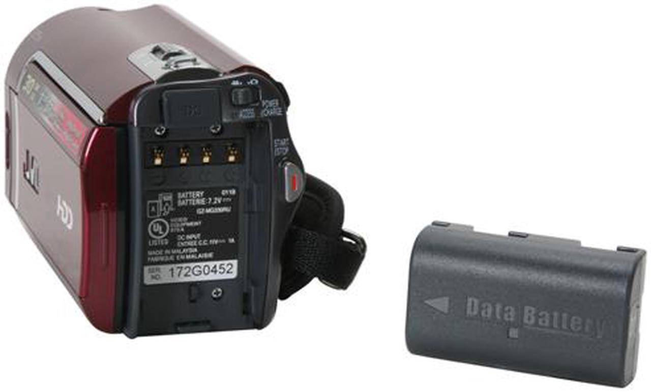 Alt view image 11 of 13 - JVC Everio GZ-MG330 Red 2.7"LCD 35X Optical Zoom 30GB Hard Disk Digital Camcorder