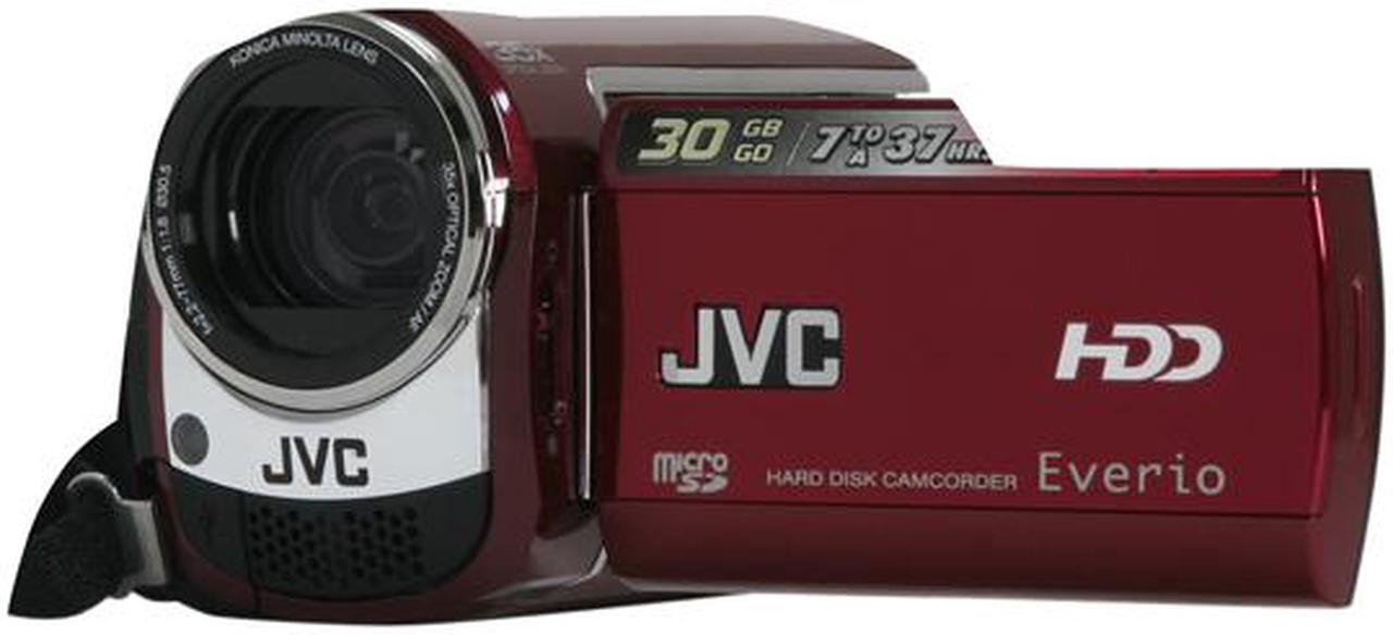 Main image of JVC Everio GZ-MG330 Red 2.7"LCD 35X Optical Zoom 30GB Hard Disk Digital Camcorder