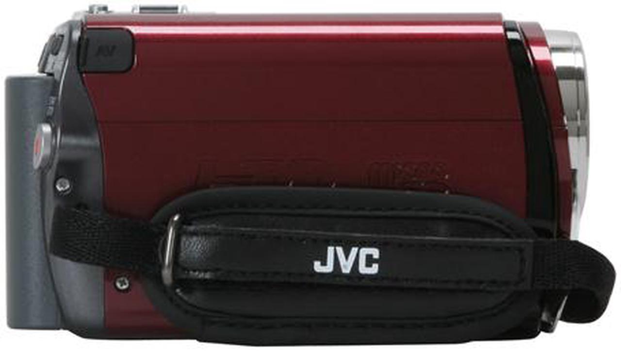 Alt view image 6 of 13 - JVC Everio GZ-MG330 Red 2.7"LCD 35X Optical Zoom 30GB Hard Disk Digital Camcorder