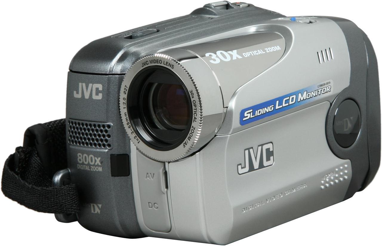 Main image of JVC GR-DA30US Silver 1/6" CCD 2.4" Wide LCD 30X Optical Zoom MiniDV Camcorder