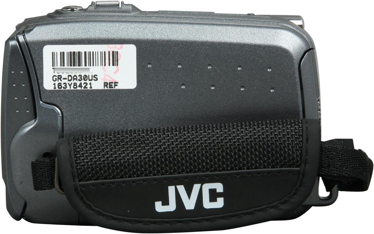 Alt view image 3 of 9 - JVC GR-DA30US Silver 1/6" CCD 2.4" Wide LCD 30X Optical Zoom MiniDV Camcorder