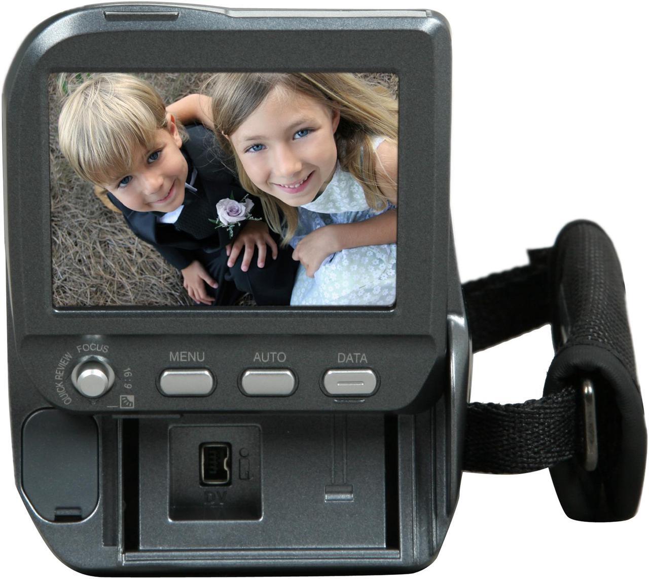 Alt view image 5 of 9 - JVC GR-DA30US Silver 1/6" CCD 2.4" Wide LCD 30X Optical Zoom MiniDV Camcorder