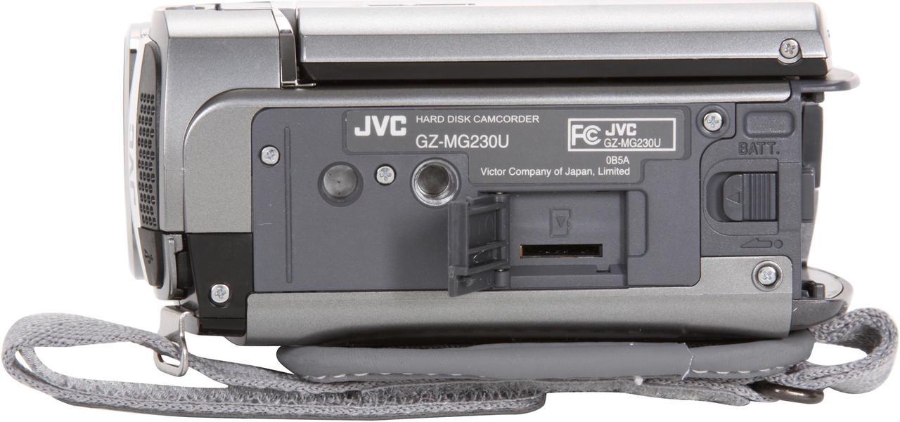 Alt view image 6 of 8 - JVC Everio GZ-MG230 Silver 1/6" CCD 2.7" LCD 28X Optical Zoom 30GB HDD Digital Camcorder