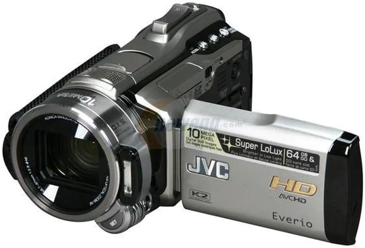 Main image of JVC Everio GZ-HM1 Silver 1/2.3" 10.62 MP Back-illuminated CMOS Sensor HD Camcorder