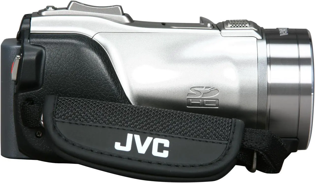 Alt view image 3 of 9 - JVC Everio GZ-HM1 Silver 1/2.3" 10.62 MP Back-illuminated CMOS Sensor HD Camcorder