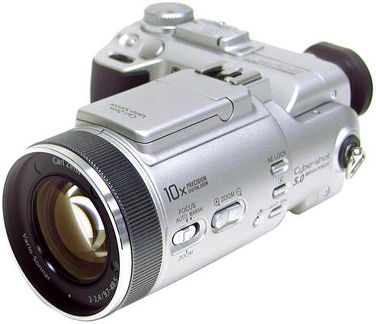 Alt view image 2 of 8 - SONY DSC-F717 Silver 5.0MP 5X Optical Zoom Digital Camera