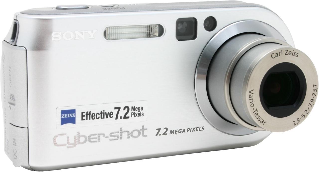 Main image of SONY DSC-P200 Silver 7.2MP 3X Optical Zoom Digital Camera