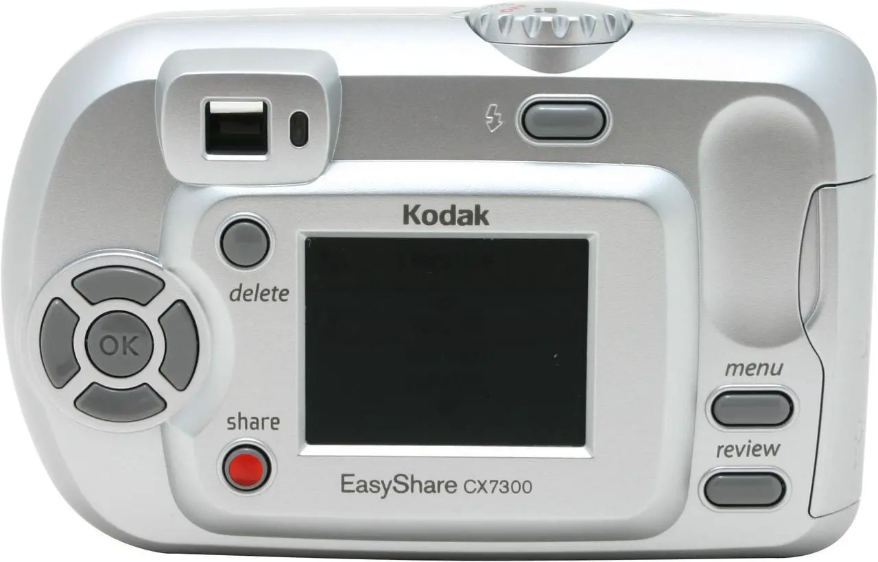 Alt view image 5 of 9 - Kodak EASYSHARE CX7300 Silver 3.2MP Digital Camera