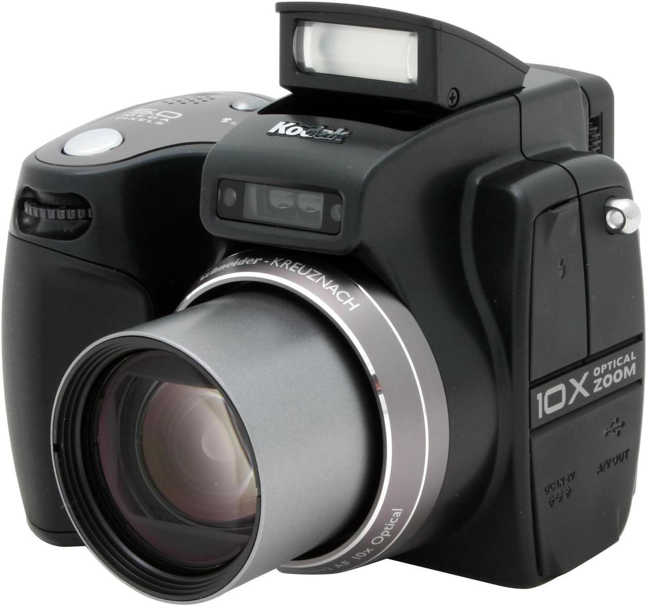 Alt view image 5 of 13 - Kodak EasyShare DX7590 (8742439) Black 5.0MP 10X Optical Zoom Digital Camera w/Camera Dock 6000