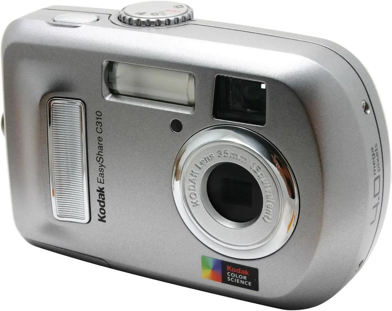Alt view image 3 of 18 - Kodak C310 Silver 4.0 MP Digital Camera and Printer Dock Series 3
