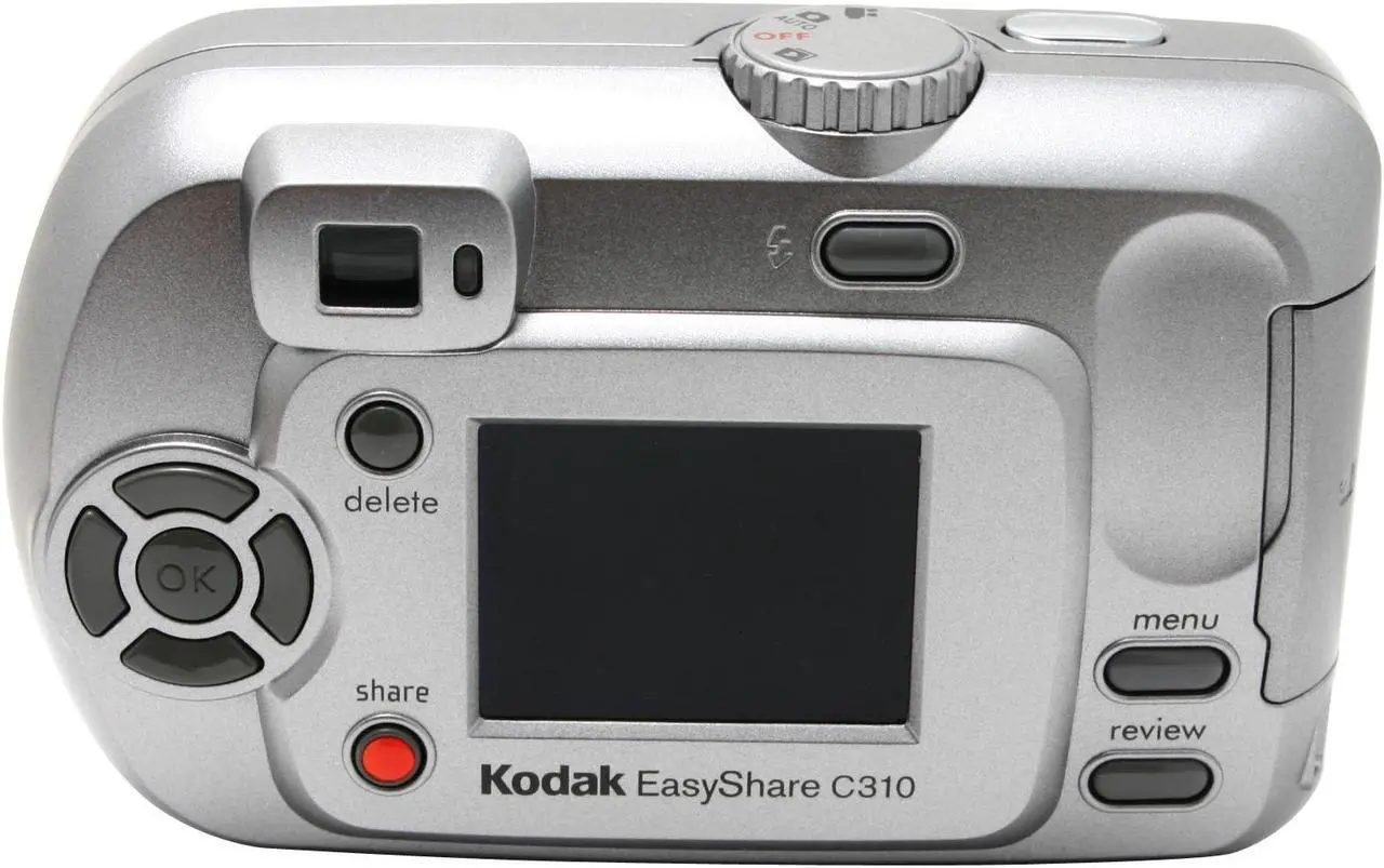 Alt view image 5 of 18 - Kodak C310 Silver 4.0 MP Digital Camera and Printer Dock Series 3