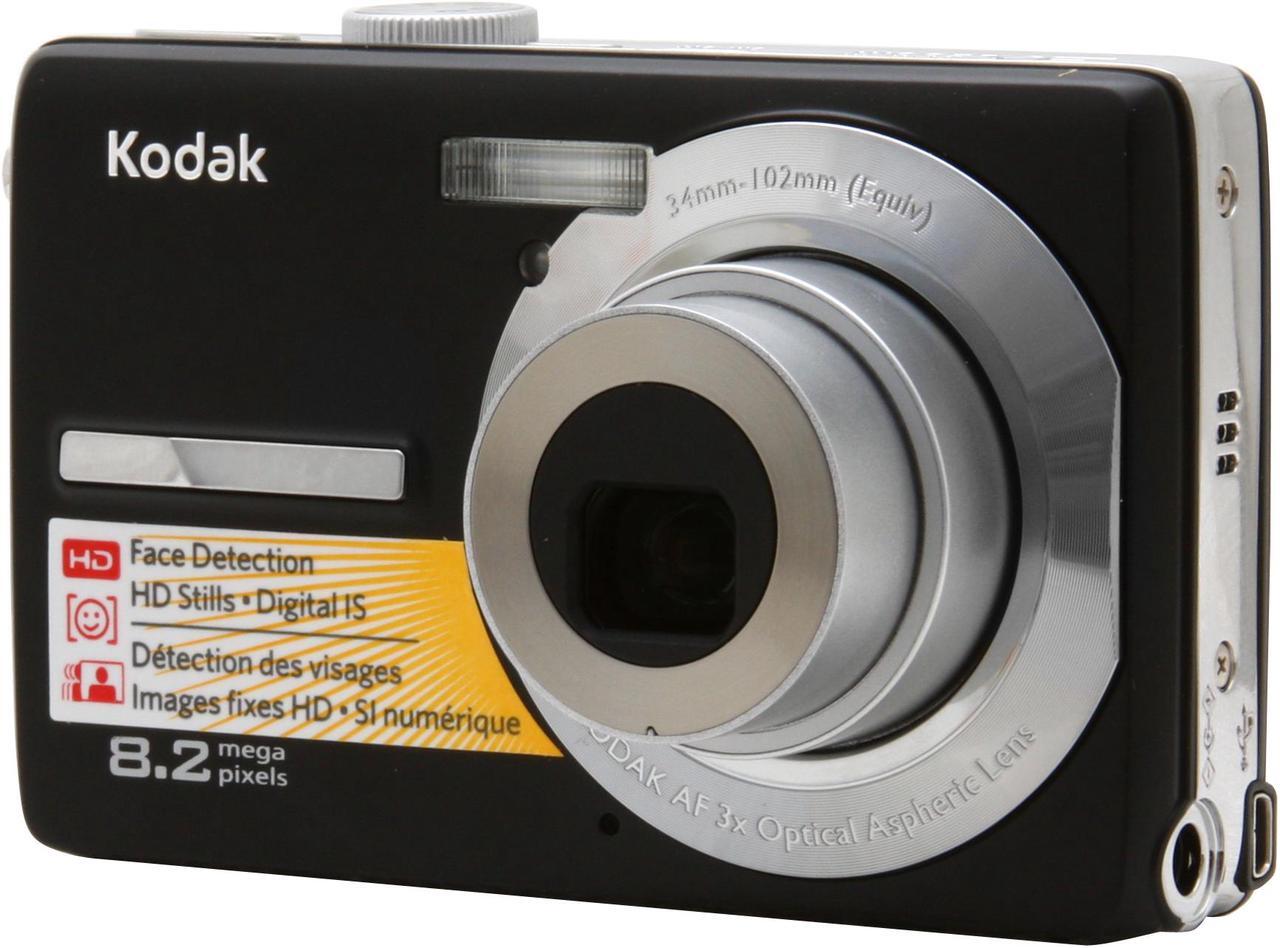 Main image of Kodak EayShare M863 Black 8.2 MP 3X Optical Zoom Digital Camera
