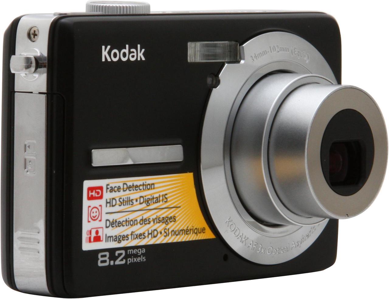 Alt view image 7 of 11 - Kodak EayShare M863 Black 8.2 MP 3X Optical Zoom Digital Camera