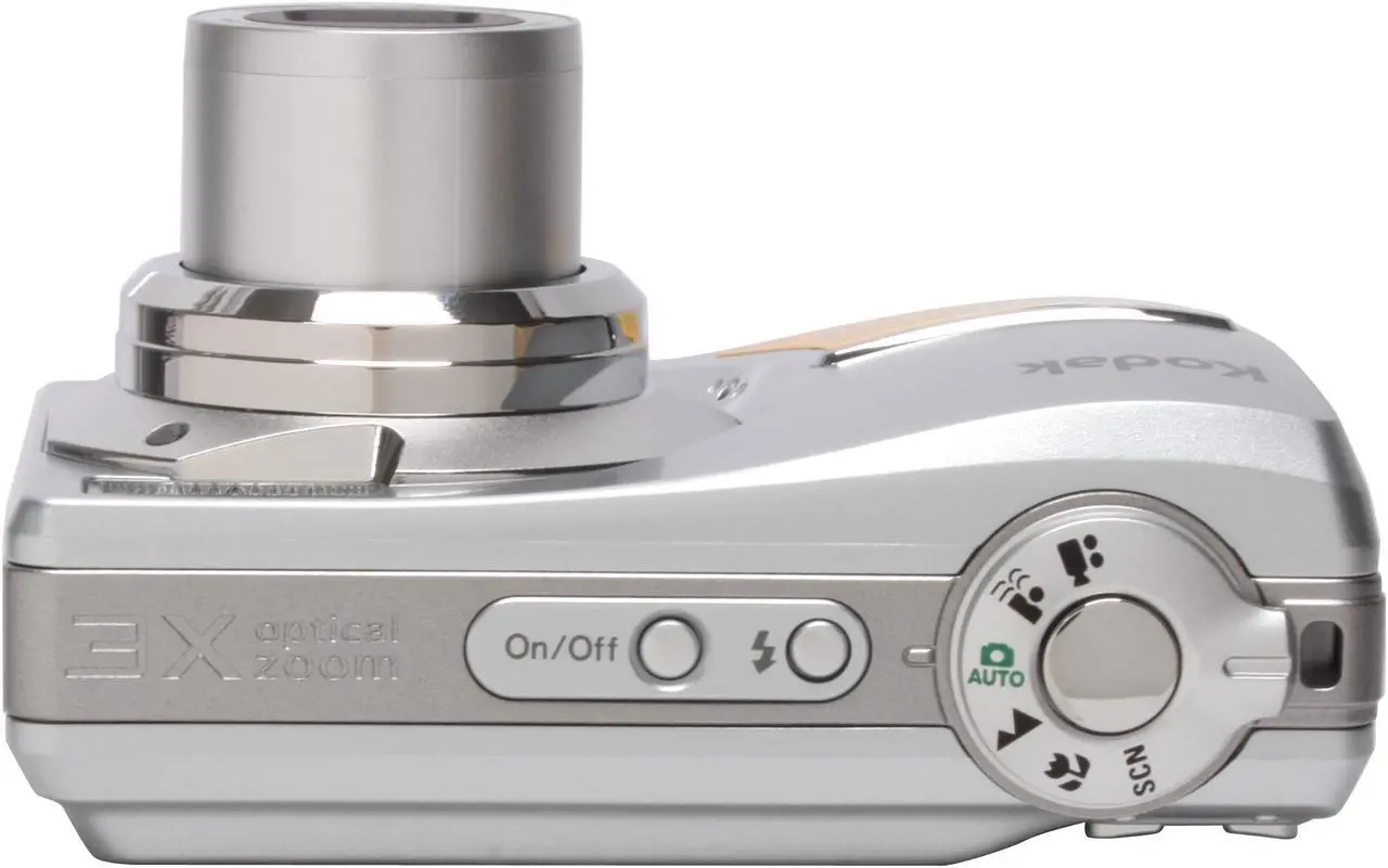Alt view image 6 of 10 - Kodak EasyShare C913 Silver 9.2 MP 2.4" 115K LCD 3X Optical Zoom Digital Camera