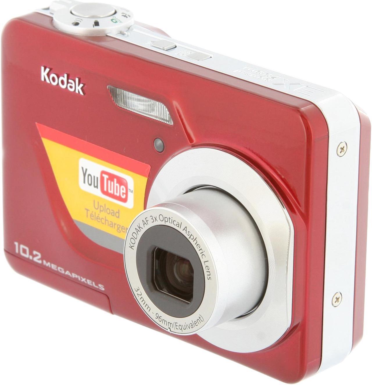 Kodak EasyShare C180 Red 10.2 MP 3X Optical Zoom Digital Camera