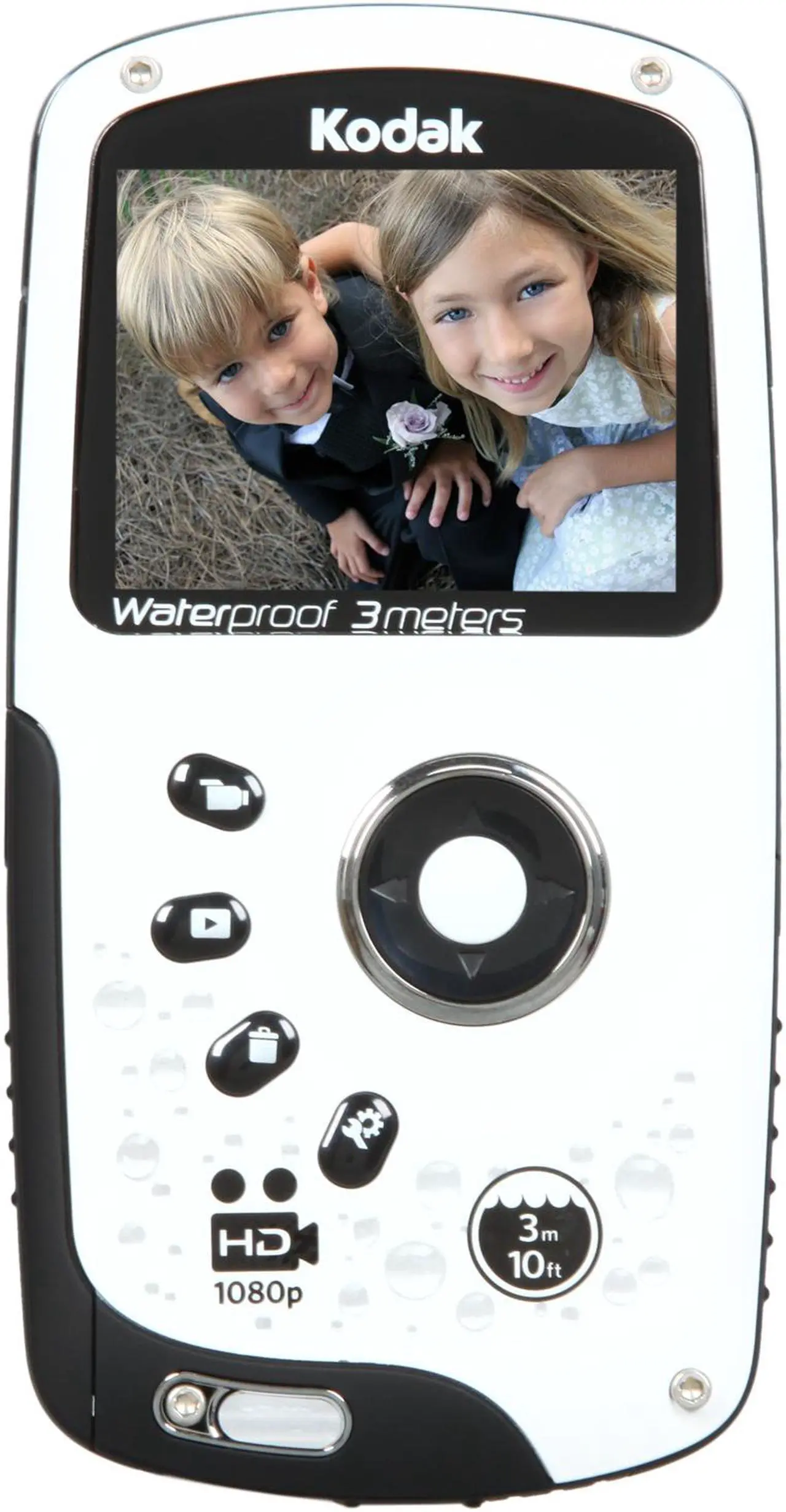 Alt view image 2 of 9 - Kodak Zx3 Purple 5.0 MP 2.0" LCD HD Video Camera
