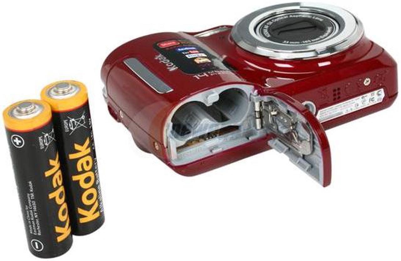Alt view image 7 of 8 - Kodak C195 Red 14 MP Digital Camera