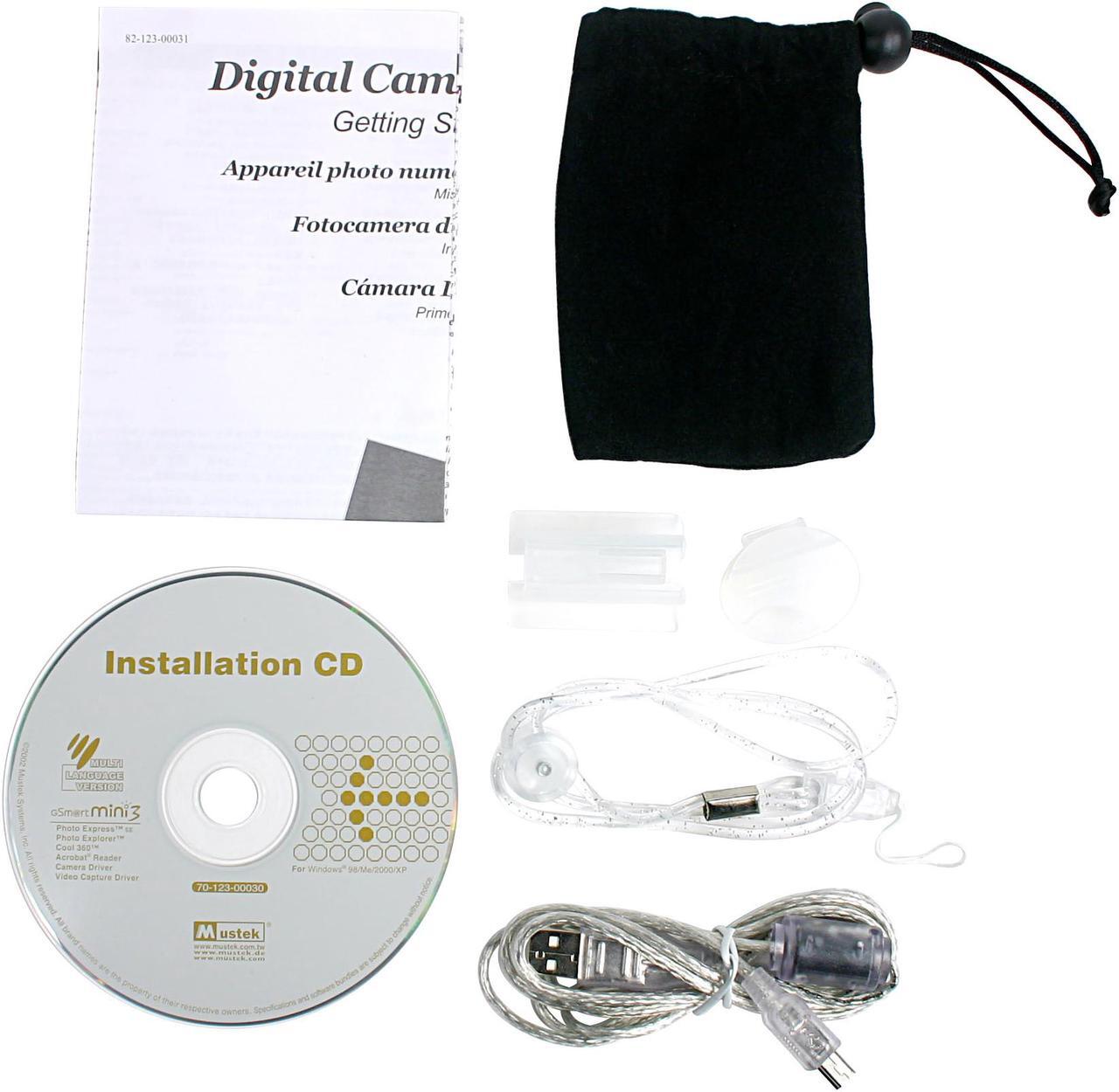 Alt view image 7 of 8 - Mustek GSmart MINI 3 CMOS NO Optical Zoom HDD/Flash Memory Camcorder