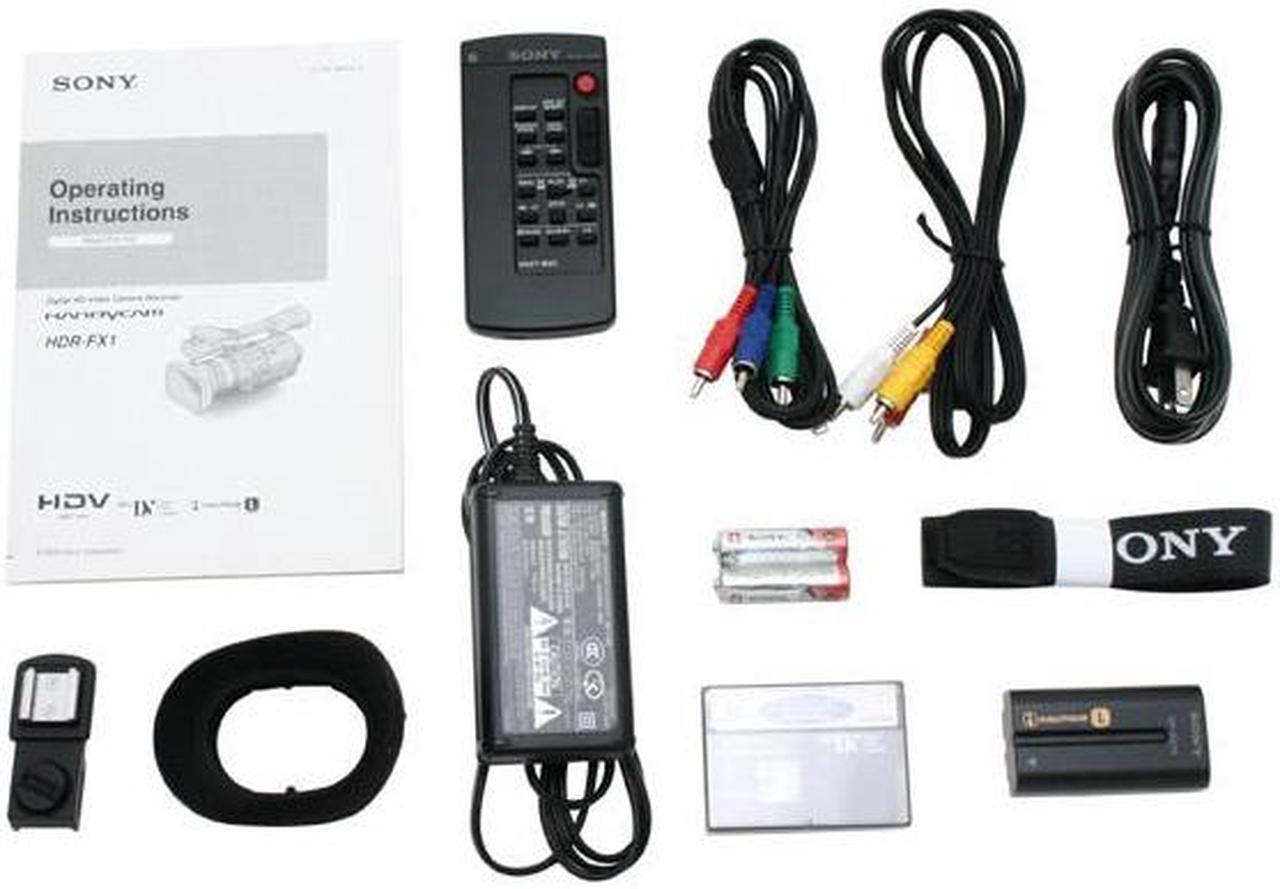 Alt view image 9 of 10 - SONY HDR-FX1 1/3" 3CCD 3.5" 250K TFT LCD LCD 12X Optical Zoom High Definition MiniDV Camcorder