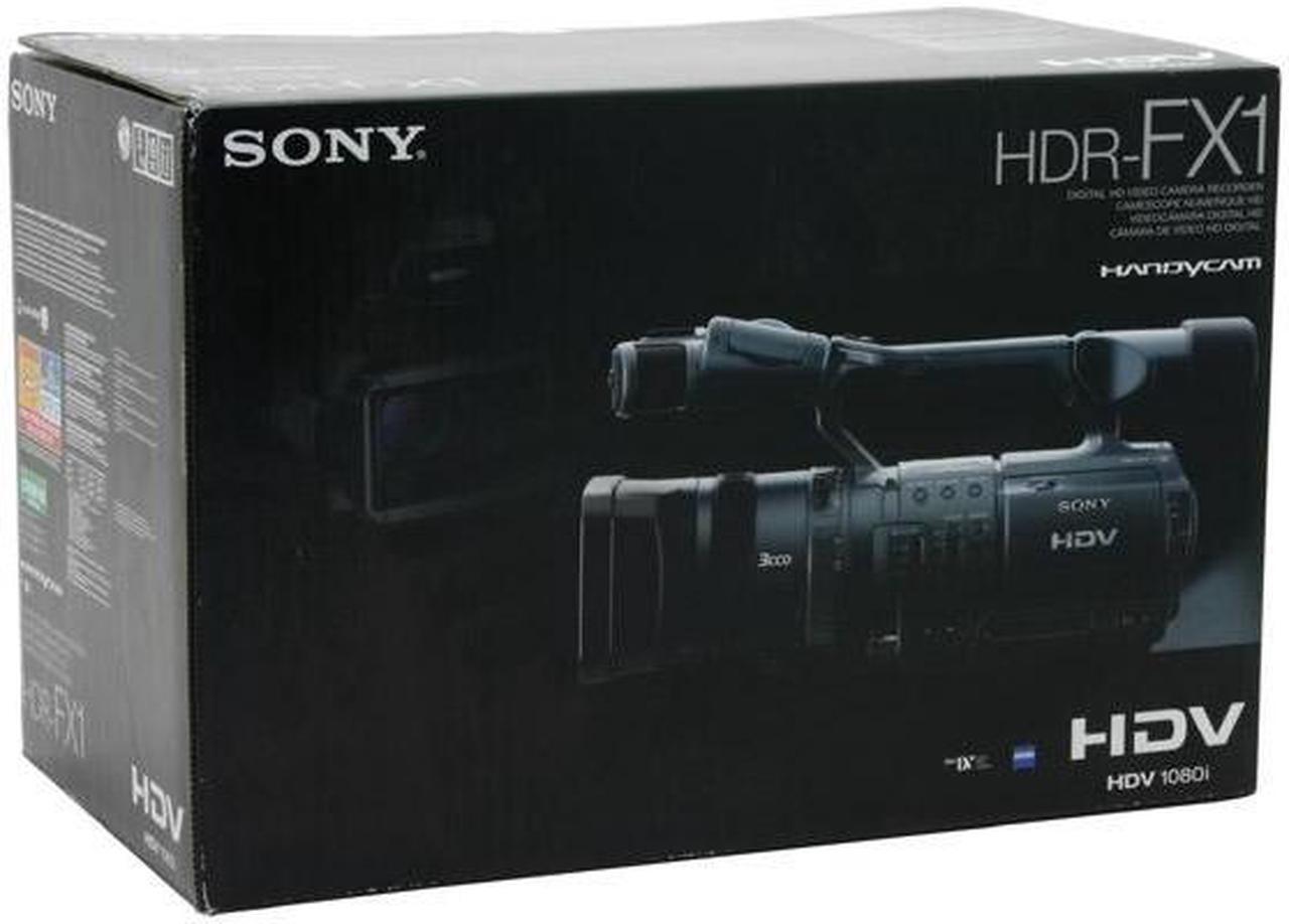 Alt view image 10 of 10 - SONY HDR-FX1 1/3" 3CCD 3.5" 250K TFT LCD LCD 12X Optical Zoom High Definition MiniDV Camcorder