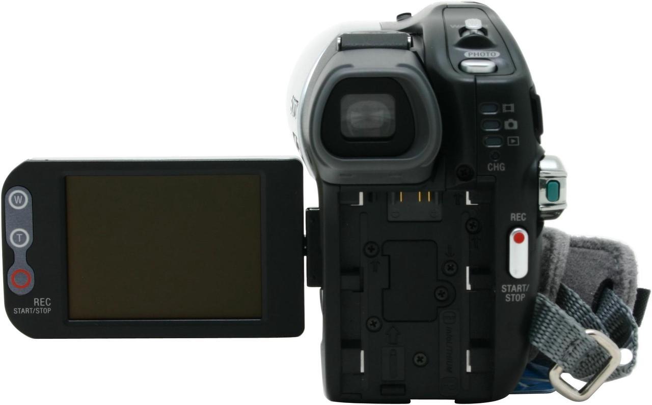 Alt view image 5 of 9 - SONY DCR-DVD92 1/6" 680K Gross Pixels Advanced HAD CCD 2.5" 123K LCD LCD 20X Optical Zoom DVD Camcorder